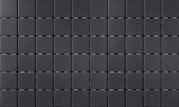 Quebec mos. 1x1 (12x20) noir mat 1,65 pc/feuille