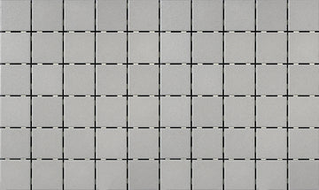 Quebec mos. 2x2 (12x20) gris foncé mat 1,65 pc/feuille