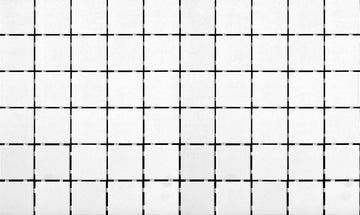 Quebec mos. 2x2 (12x20) blanc arctique mat 1,65 pc/feuille