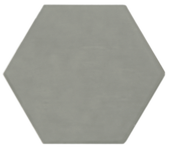 Oxford hexagone 7" gris pale brillant 10,77 pc/bte